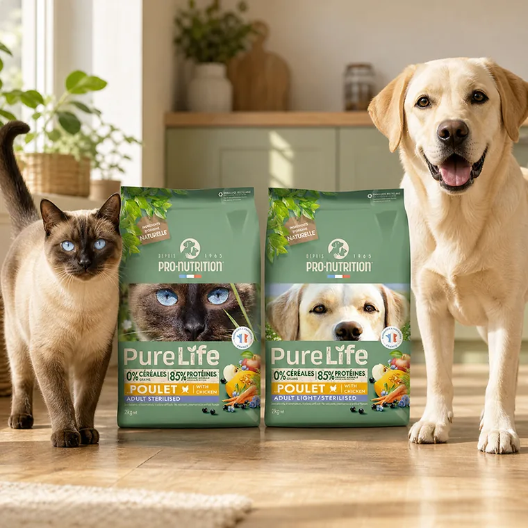 Croquettes Pro-Nutrition PureLife pour chien et chat