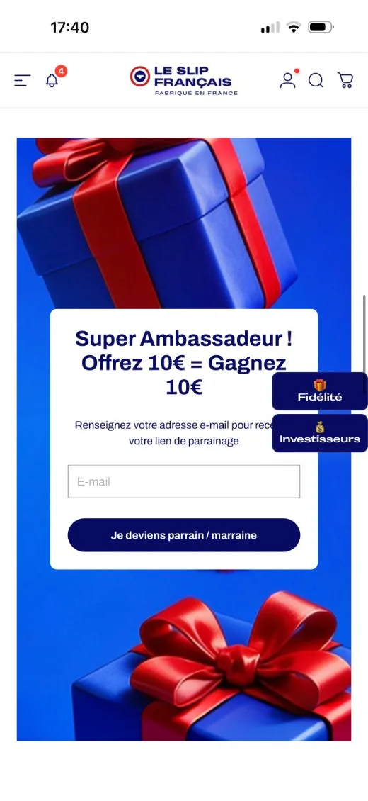 Parrainage Le Slip Français
